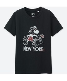 UNIQLO | ミッキー トラベルズ グラフィックT（半袖）(Tシャツ/カットソー)