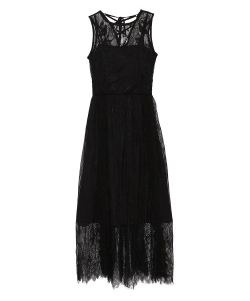 スナイデル SNIDEL エンブロイダリー ロング ワンピース