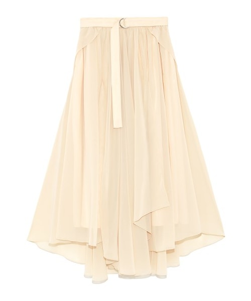 SNIDEL（スナイデル）の「イレギュラーシアースカート（膝丈スカート  