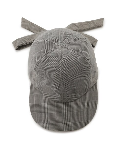 SNIDEL chacott リボン付きキャップ グレー Snidel × Chacott リボン付きグレーキャップ - メルカリ
