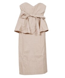 STYLEBLOCK | 綿ツイルベアワンピース(ワンピース)