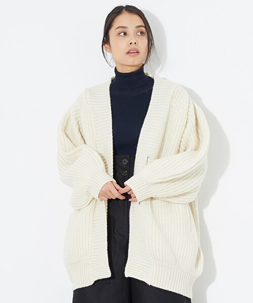 PONTI（ポンティ）の「ローゲージニットカーディガン（）」 - WEAR