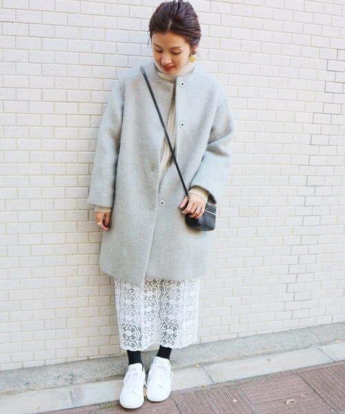 IENA（イエナ）の「ケミカルレースデザインスカート◇（）」 - WEAR