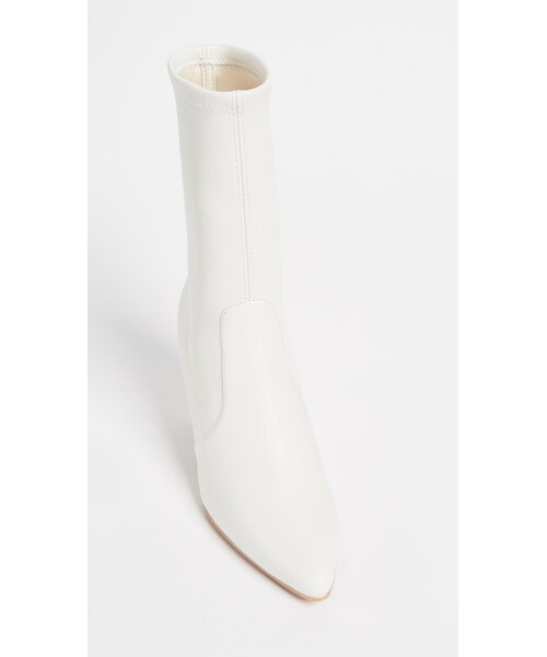 STUART WEITZMAN（スチュアートワイツマン）の「Stuart Weitzman Cling Kitten Heel Boots（ブーツ・レディース・White・7.5）」の4枚目の写真