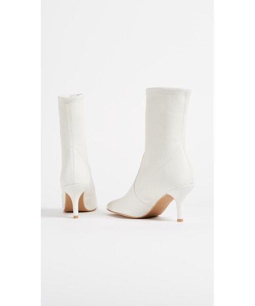 STUART WEITZMAN（スチュアートワイツマン）の「Stuart Weitzman Cling Kitten Heel Boots（ブーツ・レディース・White・7.5）」の2枚目の写真