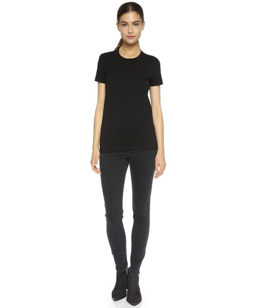 Acne Studios（アクネストゥディオズ）の「Acne Studios Bliss C Tee（Tシャツ/カットソー・レディース・Black・S）」の5枚目の写真
