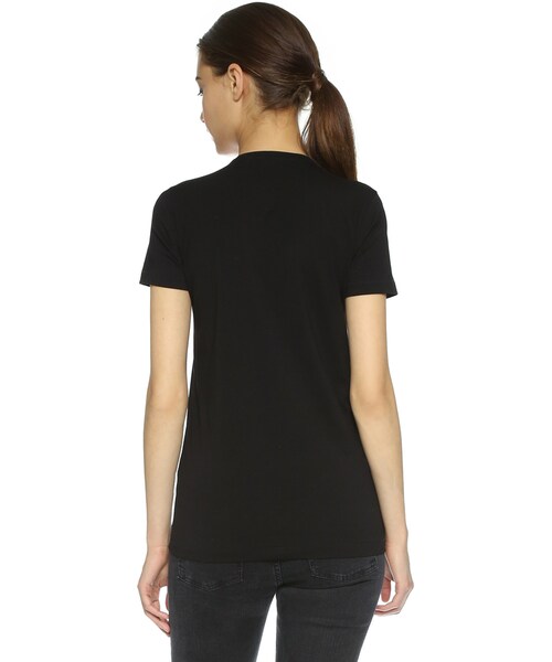 Acne Studios（アクネストゥディオズ）の「Acne Studios Bliss C Tee（Tシャツ/カットソー・レディース・Black・S）」の4枚目の写真