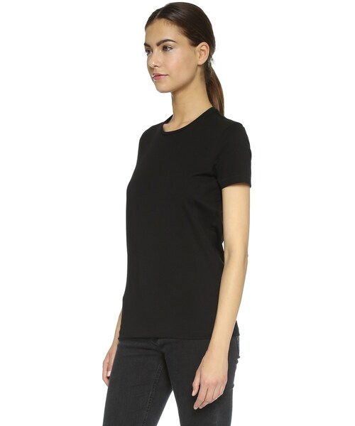 Acne Studios（アクネストゥディオズ）の「Acne Studios Bliss C Tee（Tシャツ/カットソー・レディース・Black・S）」の2枚目の写真