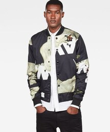 g-star raw MA-1 ジップアップジャケット ベージュ G-STAR RAW 「G-STAR RAW」 ジップアップブルゾン LARGE