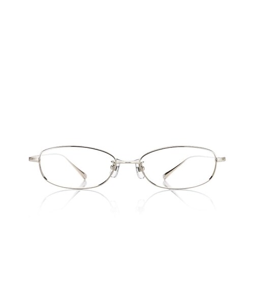 JINS（ジンズ）の「【TITANIUM meets Sabae -Metal-】メタル（メガネ・メンズ・ネイビー/ガンメタ/ゴールド/シルバー・Medium のみ 54□16-145○29）」の3枚目の写真