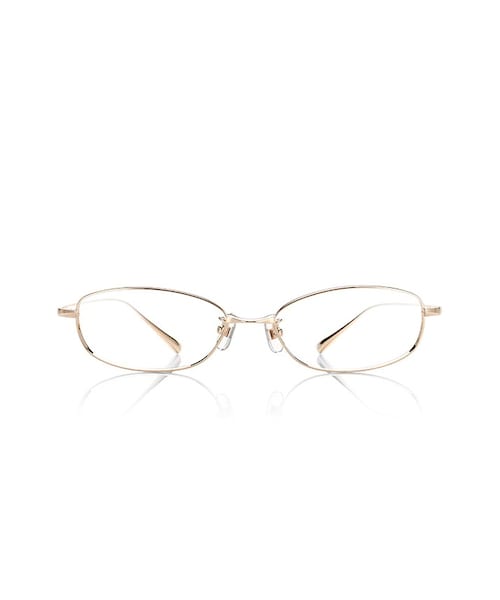 JINS（ジンズ）の「【TITANIUM meets Sabae -Metal-】メタル（メガネ・メンズ・ネイビー/ガンメタ/ゴールド/シルバー・Medium のみ 54□16-145○29）」の4枚目の写真