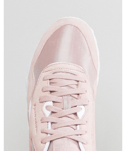 Reebok（リーボック）の「Reebok Classic Nylon Sneakers In Shell Pink（スニーカー・レディース・Pink・US 5/US 10/US 10.5/US 9）」の4枚目の写真
