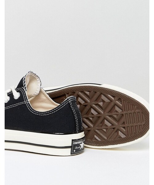 CONVERSE（コンバース）の「Converse Chuck Taylor All Star '70 Sneakers In Black（スニーカー・レディース・Black・US 9/US 10/US 11/US 6/US 10.5/US 7/US 8/US 7.5/US 5/US 9.5/US 8.5）」の2枚目の写真
