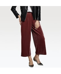 UNIQLO | ベロアワイドパンツ(その他パンツ)