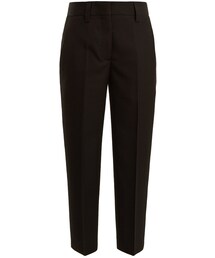 Acne Studios | ACNE STUDIOS Trea wool-crepe cropped trousers(その他パンツ)