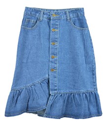 STYLEBLOCK | アシンメトリーデニムスカート(スカート)