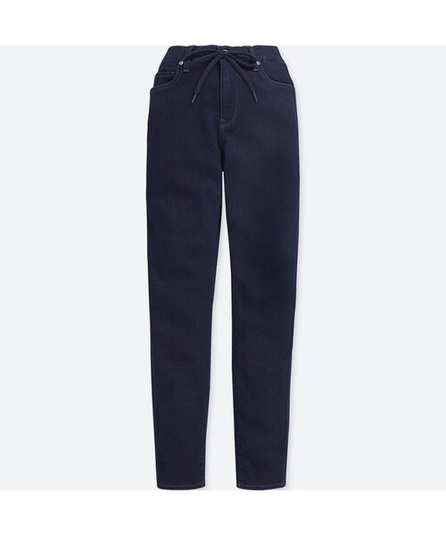 UNIQLO（ユニクロ）の「EZYジーンズ（デニムパンツ・レディース・BLUE 68/NAVY 69/BLUE 66・XXL/L/S/XL/XS/M/3XL）」の2枚目の写真