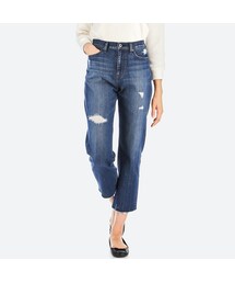 UNIQLO | ハイライズボーイフレンドフィットジーンズ(デニムパンツ)