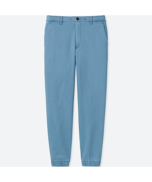 UNIQLO（ユニクロ）の「ジョガーパンツ（コットン・丈標準66～72cm）（その他パンツ・メンズ・DARK GRAY 08/OLIVE 56/NAVY 69/BLUE 63/BEIGE 32・3XL/XXL/S/M/XS/XL/L/4XL）」の5枚目の写真