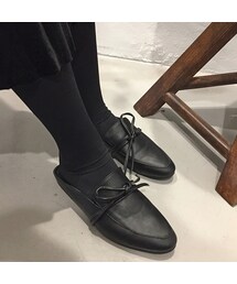 Dailyabout | リボンポイントローファーサンダル(ローファー)