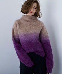 STUDIOUS - STUDIOUS ボトルネックニット 新奇跡のタートルネックニット(0 OFF WHITE): WRAPINKNOT