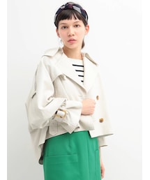 YECCA VECCA | 【先行予約】ショートトレンチコート(ジャケット/アウター)