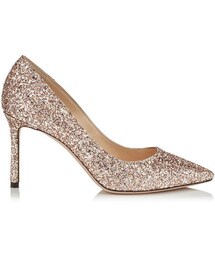 JIMMY CHOO（ジミーチュウ）の「ROMY 85 Ballet Pink Shadow