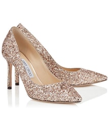 JIMMY CHOO（ジミーチュウ）の「ROMY 85 Ballet Pink Shadow Coarse