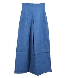 STYLEBLOCK | デニムハイウエストワイドパンツ(その他パンツ)
