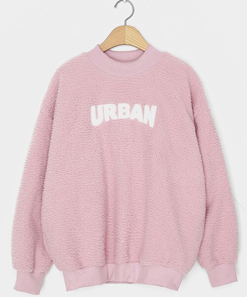 DHOLIC（ディーホリック）の「URBANボアスウェット（スウェット・レディース・ベージュ/ホワイト/ピンク/ブラック/ブルー・FREE）」の5枚目の写真