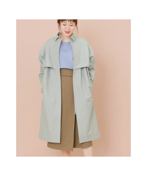 KBF(ケイビーエフ)の「【予約】KBF+ オーバーストームシールドコート(その他・レディース・BEIGE/ASH MINT/L.KHAKI・one)」の5枚目の写真