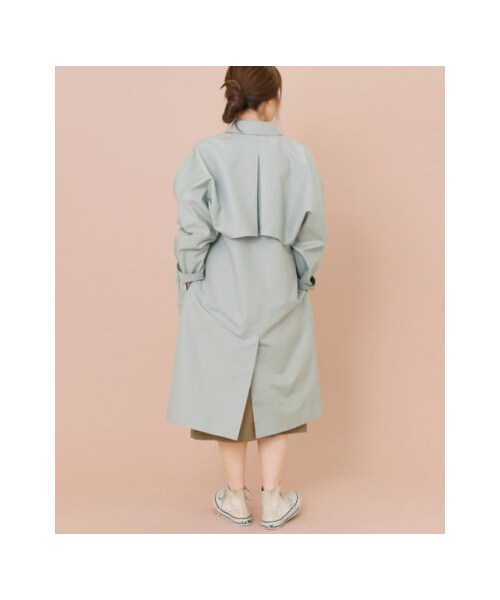 KBF(ケイビーエフ)の「【予約】KBF+ オーバーストームシールドコート(その他・レディース・BEIGE/ASH MINT/L.KHAKI・one)」の7枚目の写真