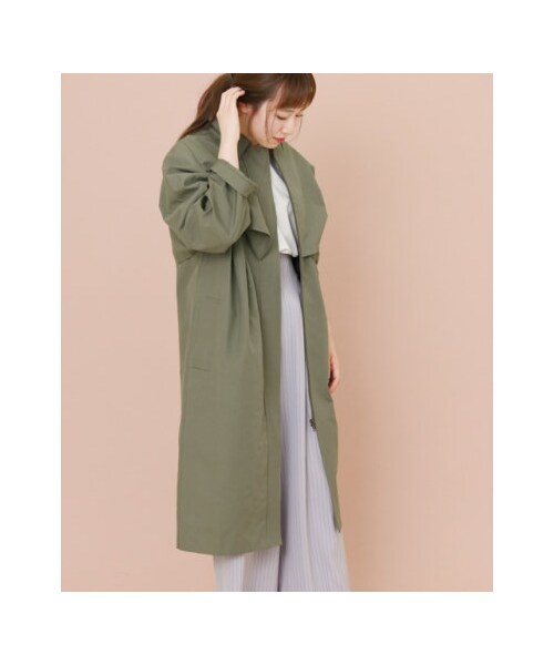 KBF(ケイビーエフ)の「【予約】KBF+ オーバーストームシールドコート(その他・レディース・BEIGE/ASH MINT/L.KHAKI・one)」の11枚目の写真