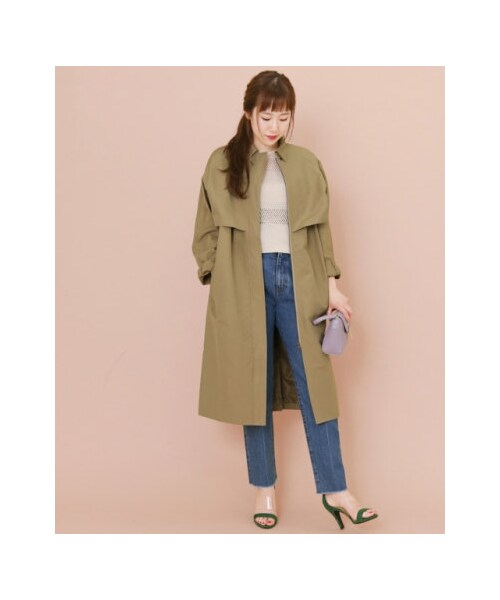 KBF(ケイビーエフ)の「【予約】KBF+ オーバーストームシールドコート(その他・レディース・BEIGE/ASH MINT/L.KHAKI・one)」の4枚目の写真