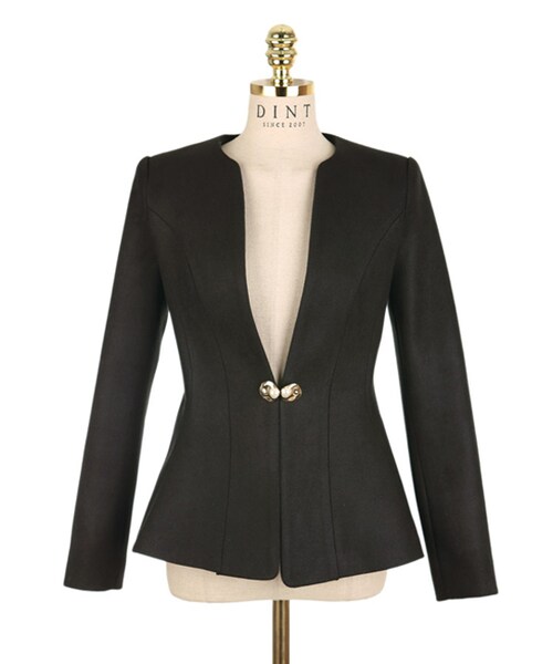 DINT（ディント）の「ベルロシスリムラインジャケット（ダウンジャケット/コート・レディース・Purple/Black・S/M）」の2枚目の写真