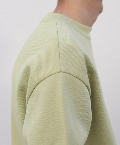 LIDNM（リドム）の「ミラノリブオフショルダーニット（ニット/セーター・メンズ・イエロー・S/M/L）」の2枚目の写真