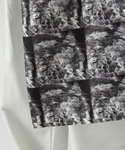 HARE（ハレ）の「ソウガラデザインガウン（ジャケット/アウター・ブラック/ブルー）」の10枚目の写真