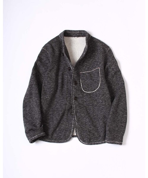 美品 45r モクモク裏毛バインダーBLOUSON スウェットジャケット 45R（フォーティファイブアール）の「モクモク裏毛バインダー