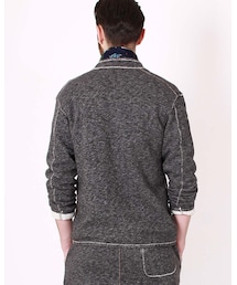 美品 45r モクモク裏毛バインダーBLOUSON スウェットジャケット 45R（フォーティファイブアール）の「モクモク裏毛バインダーBLOUSON