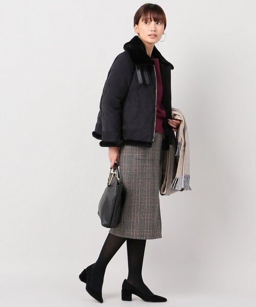 Spick & Span（スピックアンドスパン）の「グレー（スカート・グレー/34/残り1点/36/在庫なし/38）」の4枚目の写真