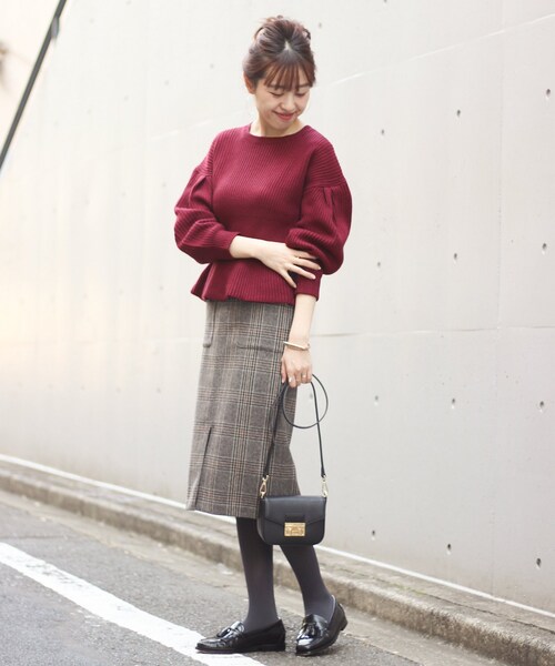 Spick & Span（スピックアンドスパン）の「グレー（スカート・グレー/34/残り1点/36/在庫なし/38）」の16枚目の写真