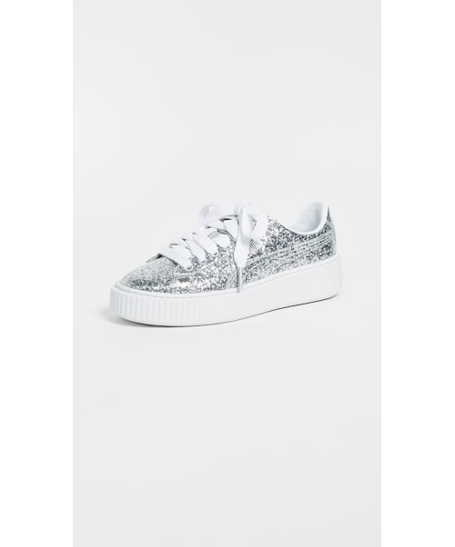 puma glitter platform