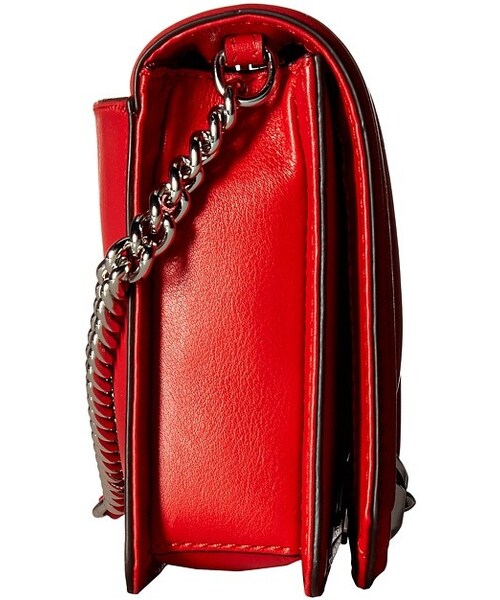 REBECCA MINKOFF（レベッカミンコフ）の「Rebecca Minkoff - Chevron Quilted Small Love Crossbody Cross Body Handbags（ショルダーバッグ・レディース・Bianco/Brass Metallic/Carnation Red/Silver・One Size）」の14枚目の写真