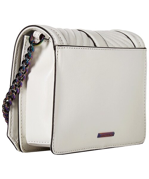 REBECCA MINKOFF（レベッカミンコフ）の「Rebecca Minkoff - Chevron Quilted Small Love Crossbody Cross Body Handbags（ショルダーバッグ・レディース・Bianco/Brass Metallic/Carnation Red/Silver・One Size）」の11枚目の写真