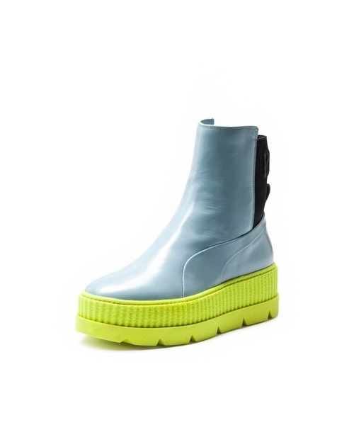 PUMA(プーマ)の「Women's Fenty Puma By Rihanna Chelsea Boot Creeper Sneaker(ブーツ・レディース・Black/Blue/White・7 M/5.5 M/7.5 M/6 M/8 M/6.5 M/9 M/10 M/8.5 M)」の3枚目の写真