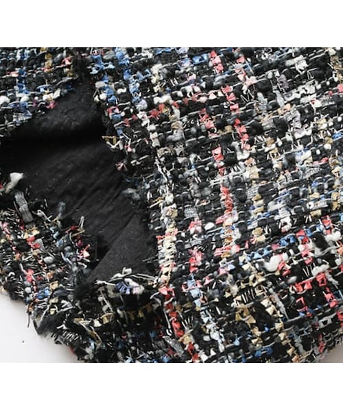 ZARA(ザラ)の「パール 付き ツイード スカート チェック コーデ(スカート・レディース・その他)」の5枚目の写真