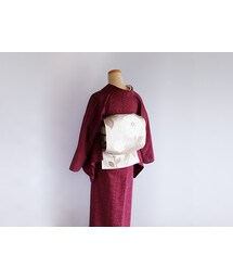 KIMONO MODERN | ミステリアス・ペイズリーのレース刺繍着物-ロマンチカ(浴衣)