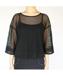 AULA | AULA SPORTS　MESH　HALF　SLEEVE　TOPS(シャツ/ブラウス)