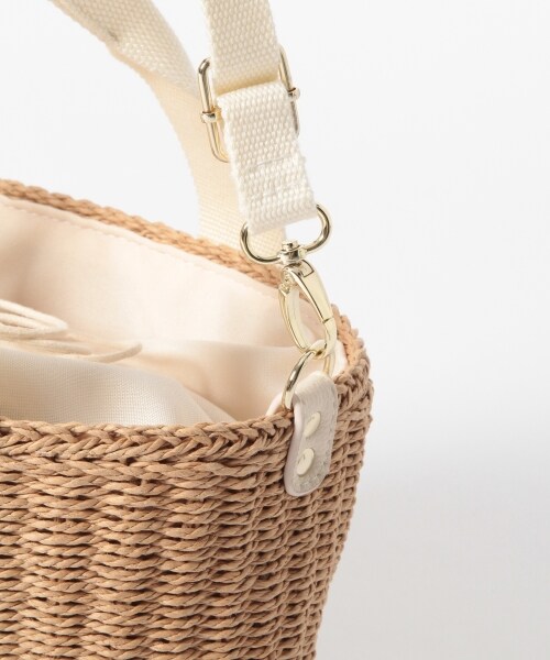 LOWRYS FARM（ローリーズファーム）の「★WEB先行予約アイテム★２ＷＡＹザツザイショルダー（バッグ・アイボリー/ベージュ/ブラウン）」の7枚目の写真