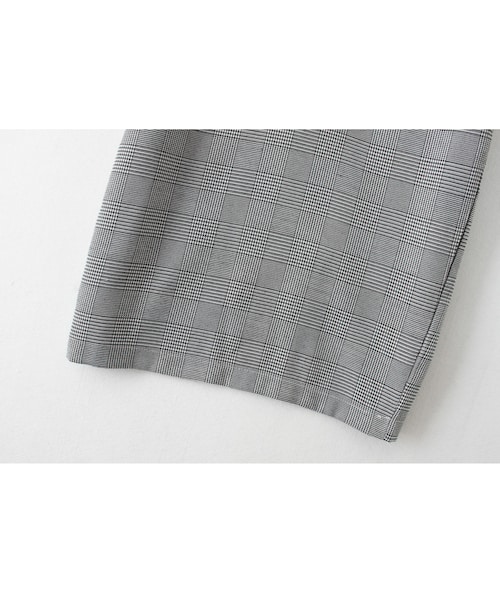 ZARA（ザラ）の「グレン チェック ワンピース コーデ グレー